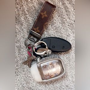 $15 Custom Louis Vuitton keychain.